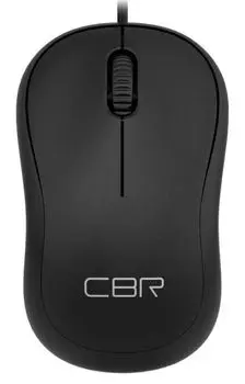 Мышь CBR CM 106 Black USB, оптич., 1000 dpi, 3 кн., 1.5 м