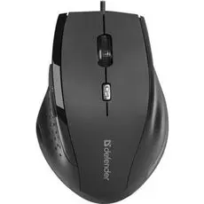 Мышь Defender Accura MM-362 52362 черный, 800-1600dpi, 6 кнопок