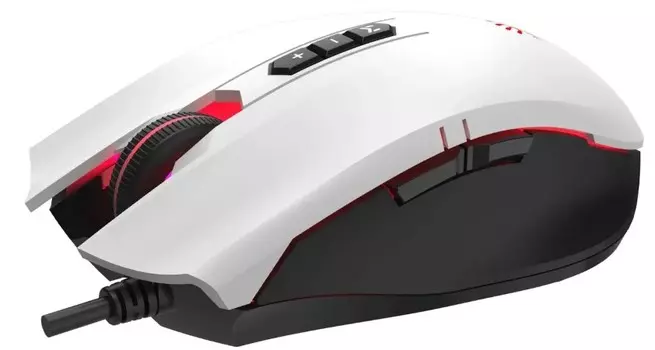 Мышь A4Tech Bloody ES7 ES7 PANDA WHITE белый оптическая 6000dpi USB 8but (2076749)