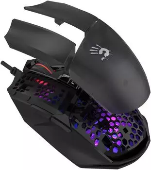 Мышь A4Tech Bloody W65 Max Mini черная, оптическая (12000dpi), USB, (9but) (2018593)