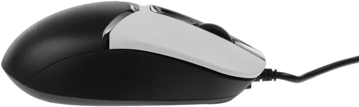 Мышь A4Tech Fstyler FM12S Panda (1200dpi) silent USB (3but), белый/черный 1454077