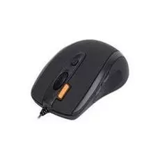 Мышь A4Tech N-70FX black, 1600 dpi, USB