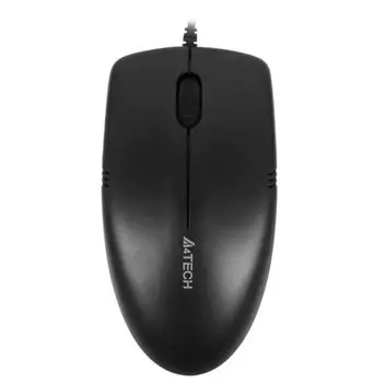 Мышь A4Tech OP-530NUS черная оптическая (1200dpi) silent USB (3but) 1938389