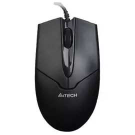Мышь A4Tech OP-550NU черная, 1000dpi, USB, 3 кнопки