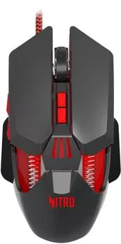 Мышь Acer Nitro OMW302 ZL.MCECC.025 черная оптическая 7200dpi USB 6but