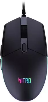 Мышь Acer Nitro OMW400 ZL.MCEEE.02U черная оптическая 6400dpi USB 5but