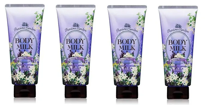KOSE Precious Garden Body Milk 200 г x 4 шт. [Оптовая закупка] (Расслабляющий цветок)