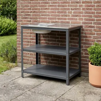 Стол уличный Gratar Patio P-02 с мойкой 90x57x93 см