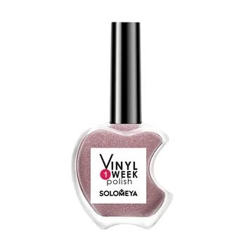 SOLOMEYA 10 лак недельный для ногтей / One Week Vinyl Polish Rose Quartz 13 мл