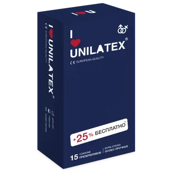 Презервативы Unilatex Extra Strong, 15 шт.