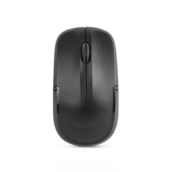 Мышь Wireless Delux M-136 черная, 800-1200dpi, оптическая