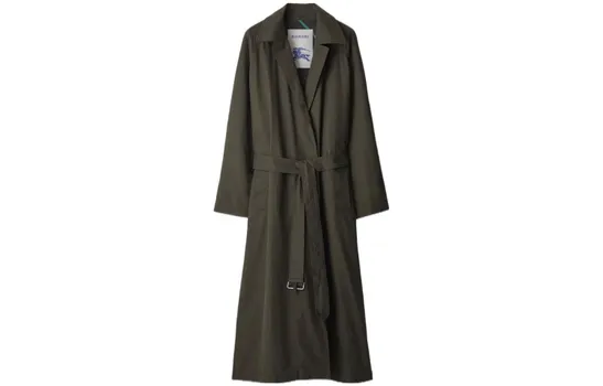 Тренчкот мужской зеленый Burberry, зеленый