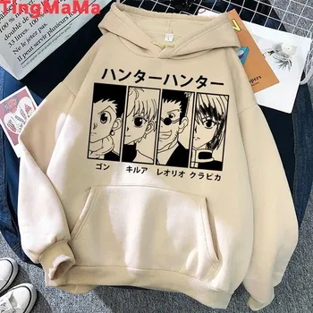 Hunter x Hunter Killua Hisoka толстовки унисекс уличная одежда в стиле хип-хоп 2021 y2k эстетическая одежда унисекс толстовки хип-хоп унисекс толстовка L