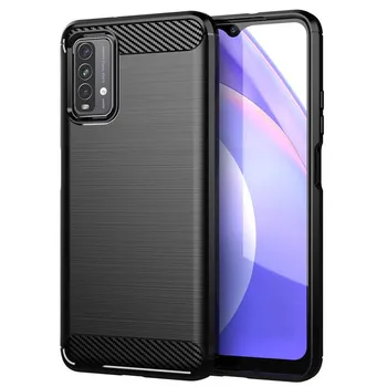 Противоударный бампер для Xiaomi Redmi 9T, чехол для Xiaomi Redmi 9T, мягкий силиконовый защитный бампер для телефона Xiaomi Redmi 9T Redmi 9T красный
