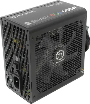 Блок питания 600 Вт ATX Thermaltake Smart RGB 80+, 120 мм, 80 Plus (PS-SPR-0600NHSAWE-1)