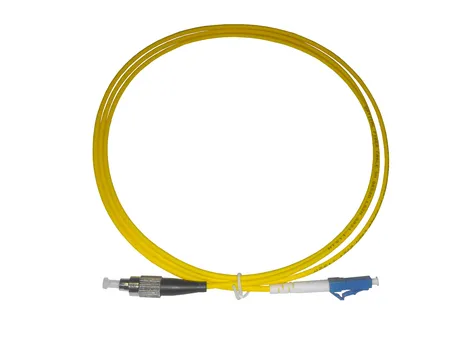 Патч-корд оптический Netko, FC/UPC-LC/UPC, одномодовый, 9/125, одинарный, 1.5м, желтый (N-R-1-A-LC-FC-1.5M-lszh)