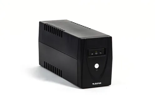 ИБП БАСТИОН RAPAN-UPS 600, 600 VA, 350 Вт, EURO+IEC, розеток - 2, черный (739)