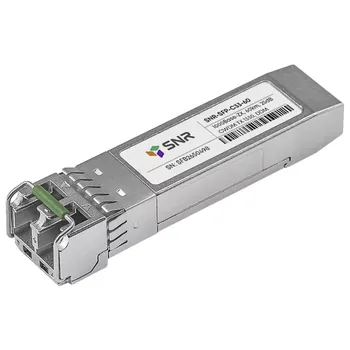 Модуль SFP SNR, 60 км, LC, Tx:1330 нм, 1 Гбит/с, SM, двойной (SNR-SFP-C33-60)