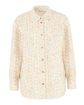 рубашка из цветного букле MSGM