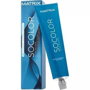 UL-P Matrix Socolor Pre-Bonded, Крем-краска перманентная Ультра Блонд Жемчуженый, 90мл