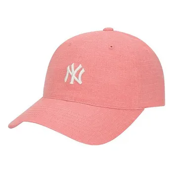 Кепка MLB NY Small Label Cap Baseball Cap Pink White, белый