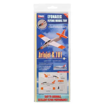 Самолет LYONAEEC Power Launch Glider "C-101 Aviojet", 28.3 см, разноцветный (95806)