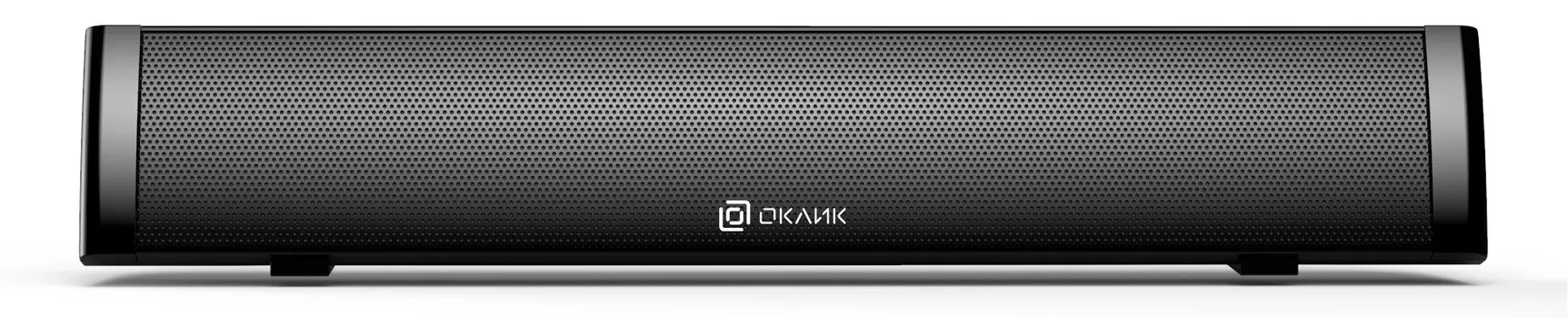 Саундбар 2.0 Oklick OK-535S, 6 Вт, Bluetooth, подсветка, черный (1475401)