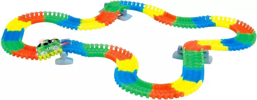 Игрушка 1Toy Гибкий трек Большое путешествие 196 деталей