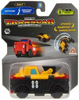 Игрушка 1Toy Transcar Double Погрузчик Пожарная машина