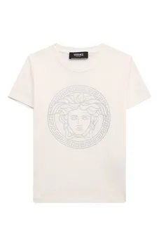 Хлопковая футболка Versace