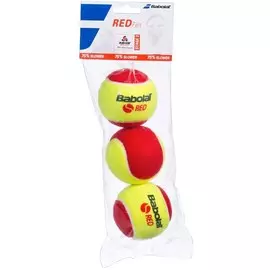 Мяч для большого тенниса детский Babolat Red, 3шт 501036 желто-красный