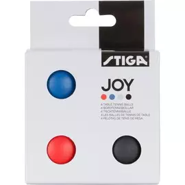 Мячи для настольного тенниса Stiga Joy ABS 4 шт 1110-5240-04