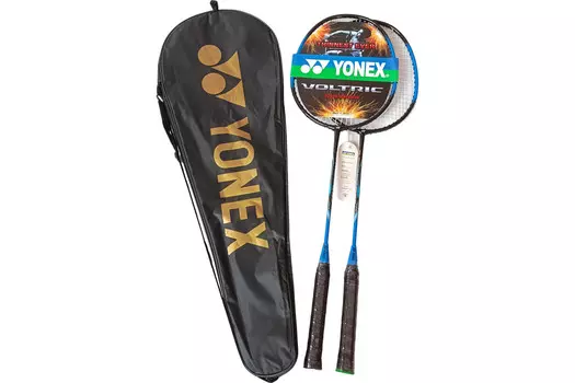 Набор для бадминтона 2 ракетки в чехле Yonex Replika E43163-1 синий