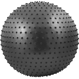 Мяч гимнастический Anti-Burst массажный 65 см FBM-65-8, черный