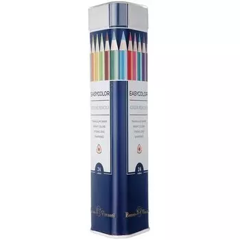 Набор карандашей "Easycolor", 24 цвета