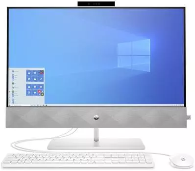 Моноблок HP Pavilion 27-d0005ur (14Q40EA) белый