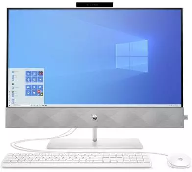 Моноблок HP Pavilion 27-d0006ur (14Q41EA) белый