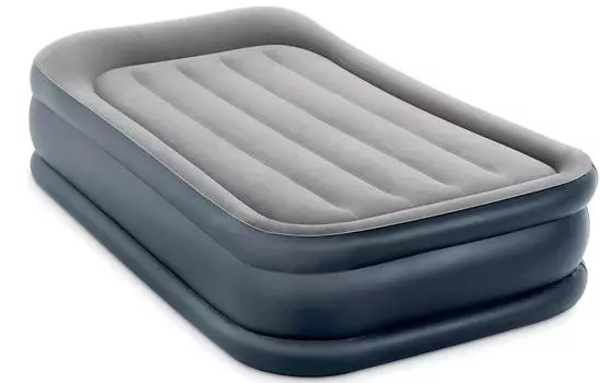 Надувная кровать Intex Deluxe Pillow Rest Raised Bed 99х191х42см с встроенным насосом 64132