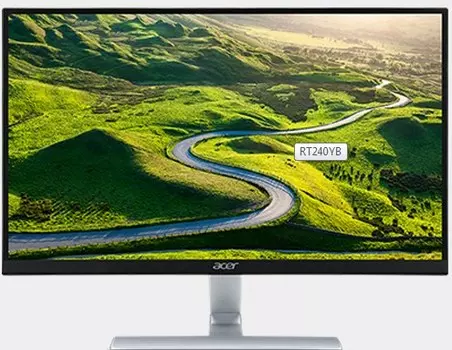 Монитор 23.8" Acer RT240Ybmid (UM.QR0EE.006) черно-серебристый