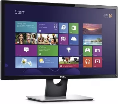 Монитор 23.8" Dell SE2416H (416H-2078) черно-серебристый