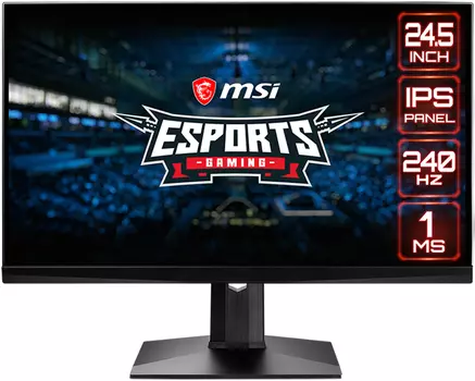 Монитор 24.5" MSI Optix MAG251RX (9S6-3BA37T-010) черный