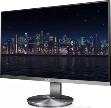 Монитор 24" AOC I2490PXQU/BT (I2490PXQU) темно-серебристый