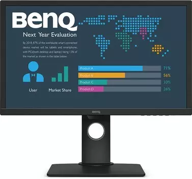 Монитор 24" BenQ BL2483T (9H.LHYLB.QBE) черный