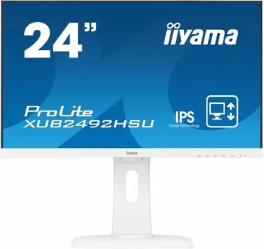 Монитор 24" Iiyama ProLite XUB2492HSU-W1 (XUB2492HSU-W1) белый