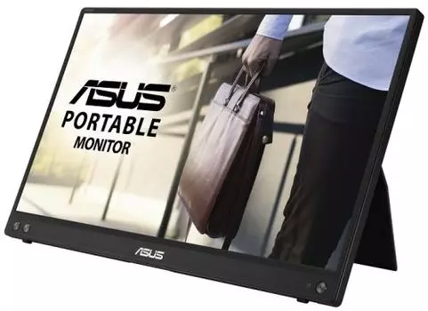 Монитор 15.6" Asus MB16ACV черно-серый