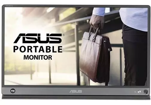 Монитор 15.6" Asus Portable MB16AHP (90LM04T0-B01170) черный