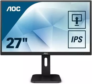 Монитор 27" AOC 27P1 черный