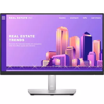 Монитор 27" Dell P2722H (2722-5236) черно-серебристый