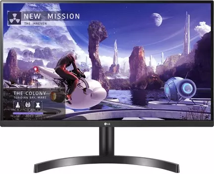 Монитор 27" LG 27QN600-B черный