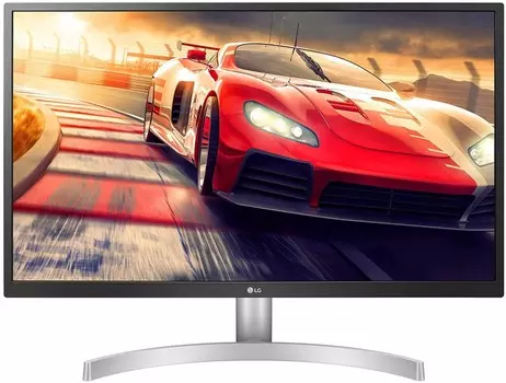 Монитор 27" LG UltraFine 27UL500-W бело-черный